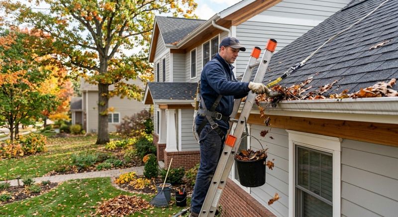 Eavestrough Clearing in Bergen County, NJ