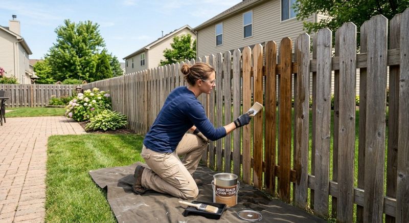 Fence Sealing in Gig Harbor, WA