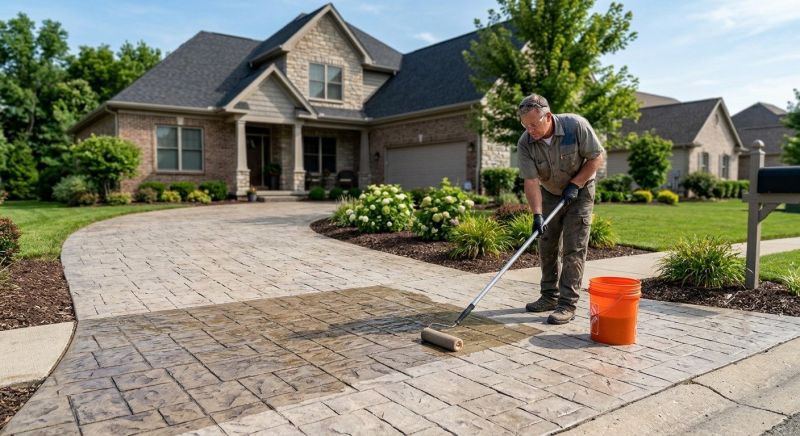 Concrete Driveway Sealing in Kansas City, KS