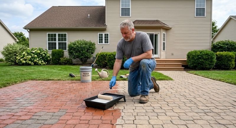 Concrete Patio Sealing in Alpharetta, GA