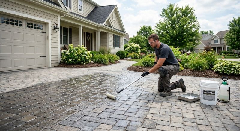 Concrete Walkway Sealing in Gig Harbor, WA