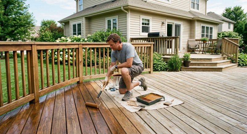 Deck Sealing in Bellevue, WA