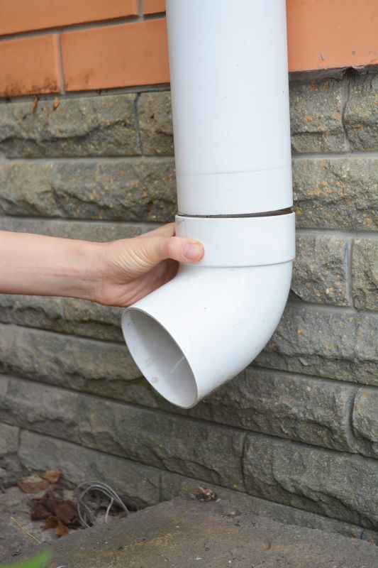 Downspout Blockage Removal in Richmond, VA