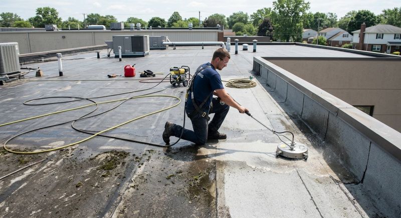 Garage Roof Cleaning in Vancouver, WA