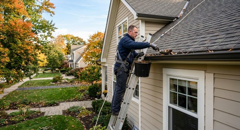 Gutter Downspout Unclogging in Monmouth County, NJ