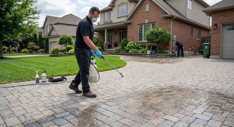 Hardscape Sealing in Renton, WA