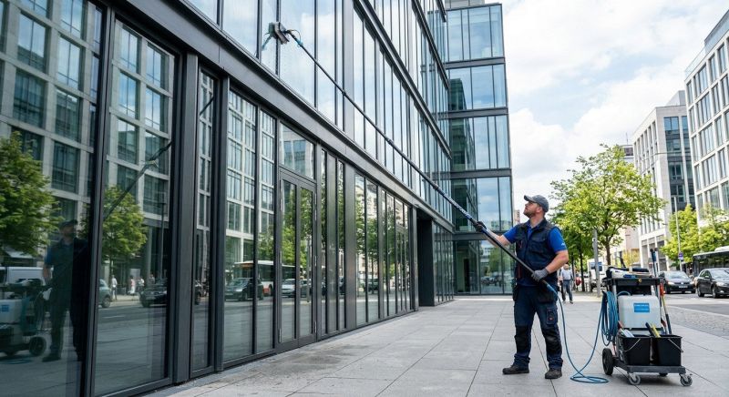 Office Building Window Washing in Denver County, CO