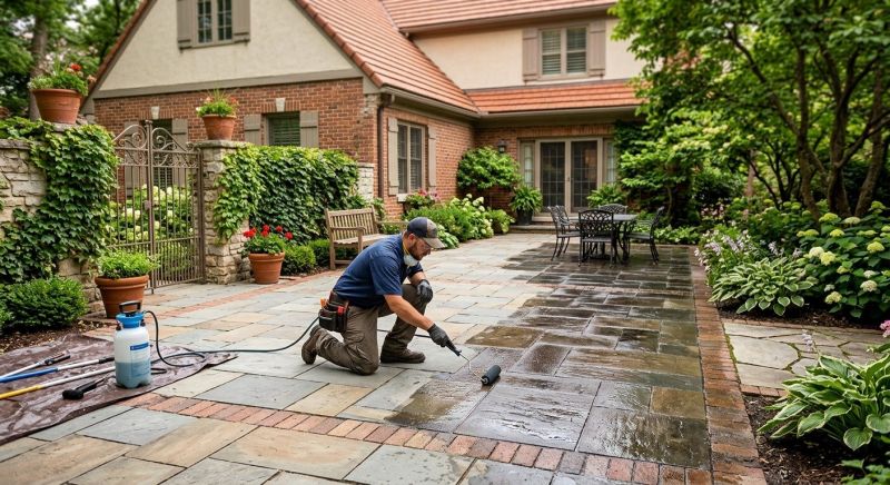 Paver Driveway Sealing in Tacoma, WA