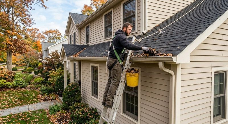 Rain Gutter Clearing in Long Island, NY