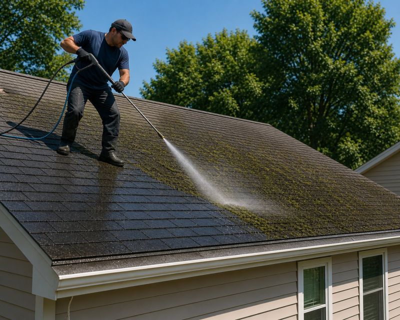 Roof Moss Removal in Vancouver, WA