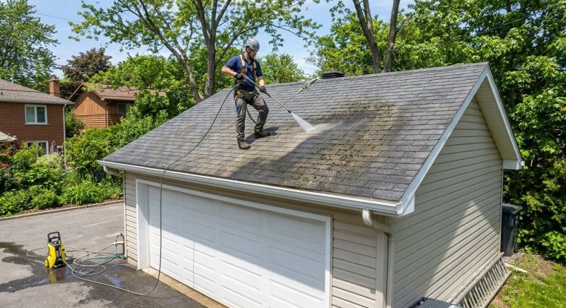 Shingle Roof Washing in Vancouver, WA