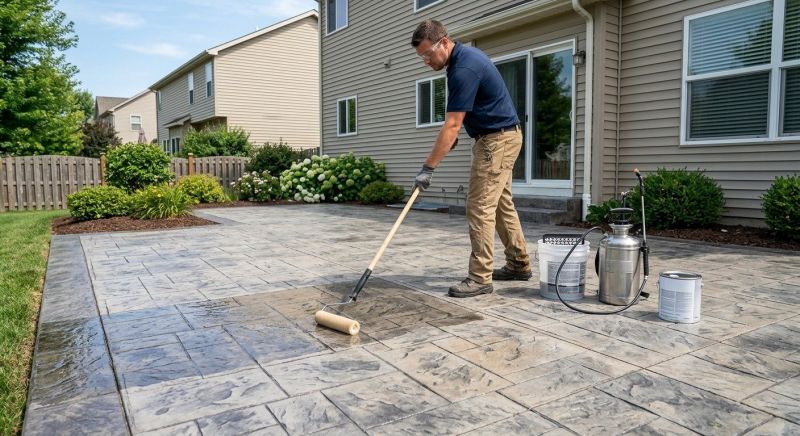 Sidewalk Concrete Sealing in Tacoma, WA
