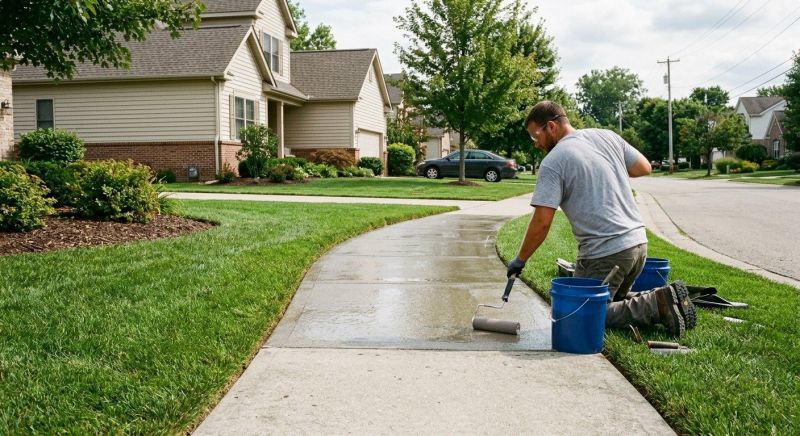 Stamped Concrete Sealing in Tacoma, WA